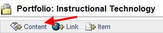 Add Content Icon